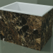 modello 3D Lavabo da appoggio (01R122101, Emperador M06, L 48, P 36, H 36 cm) - anteprima