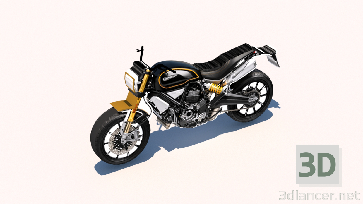 bicicleta 3D modelo Compro - render