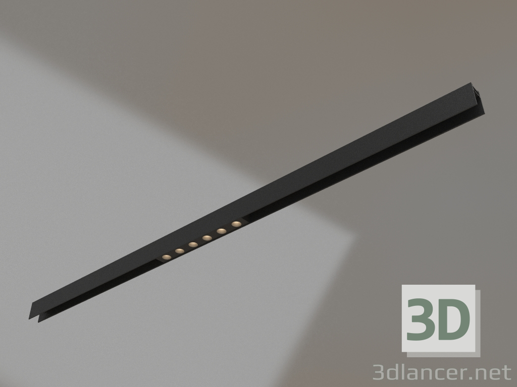 3d model Lamp MAG-DOTS-25-L200-6W Warm3000 (BK, 30 deg, 24V) - preview