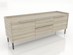 TV stand 3 1500 mm (lightened oak)