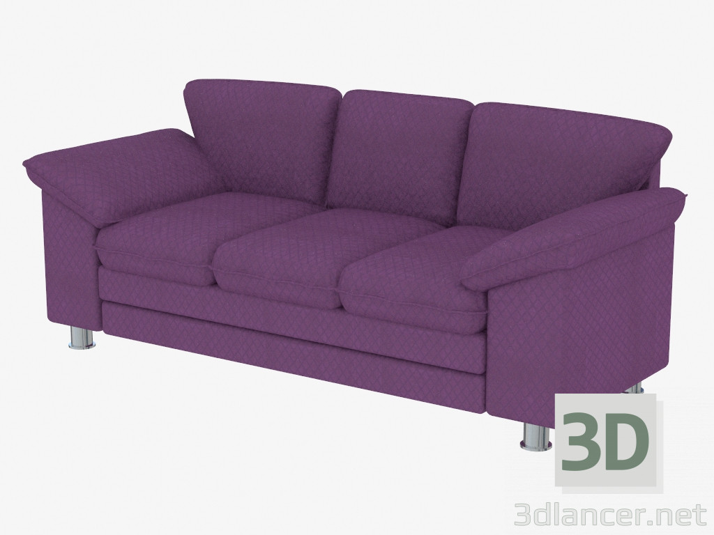 3D Modell Sofa-Bett Triple direkt - Vorschau