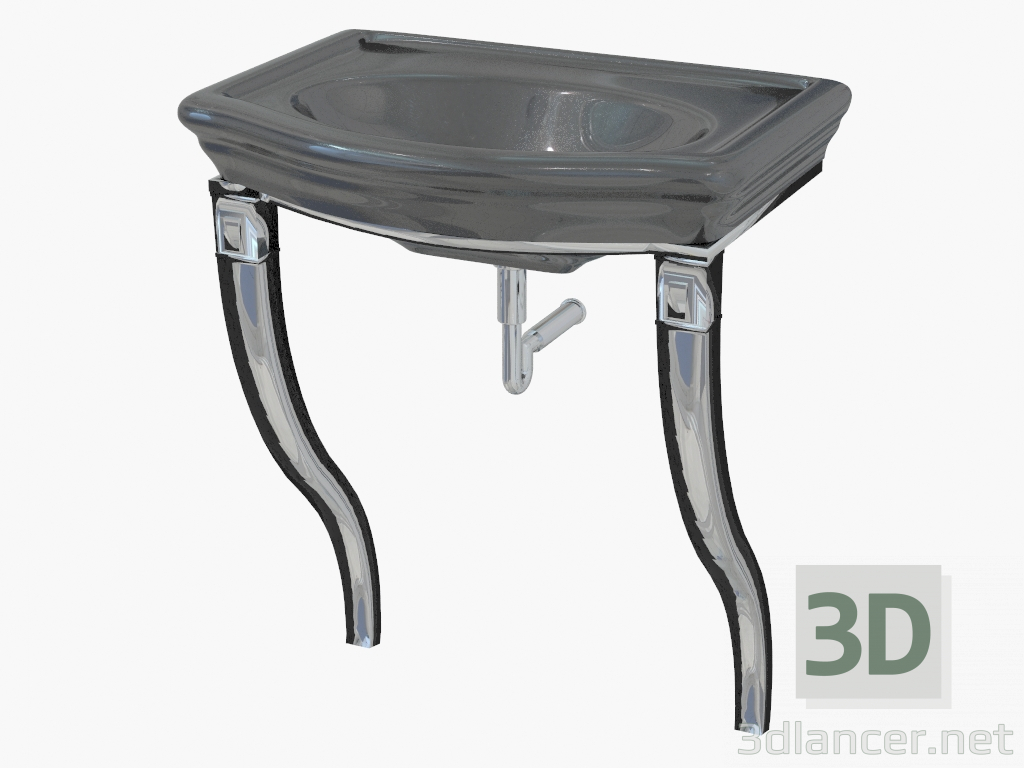 Modelo 3d Console sob a pia Marlene - preview