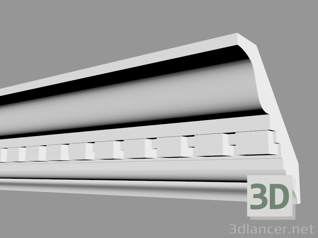 3d model Cornice C1079 - preview