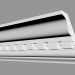 3d model Cornice C1079 - preview