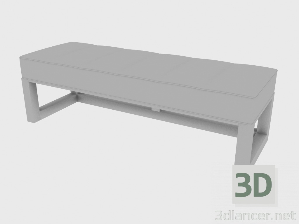 3d модель Скамья KUBRICK BENCH (145x50xh45) – превью