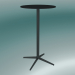 3d model Table MISTER X (9505-71 (Ø60cm), H 108cm, black, black) - preview