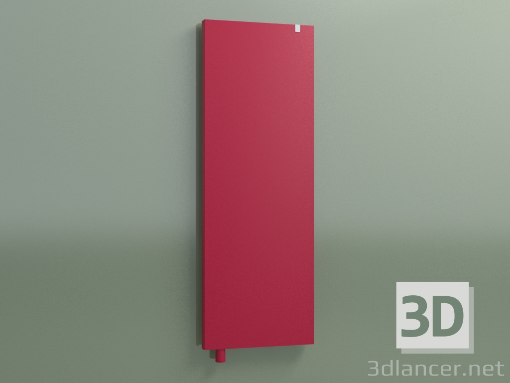 Modelo 3d Radiador Relax Renova (1663 x 592, vermelho morango - RAL 3018) - preview