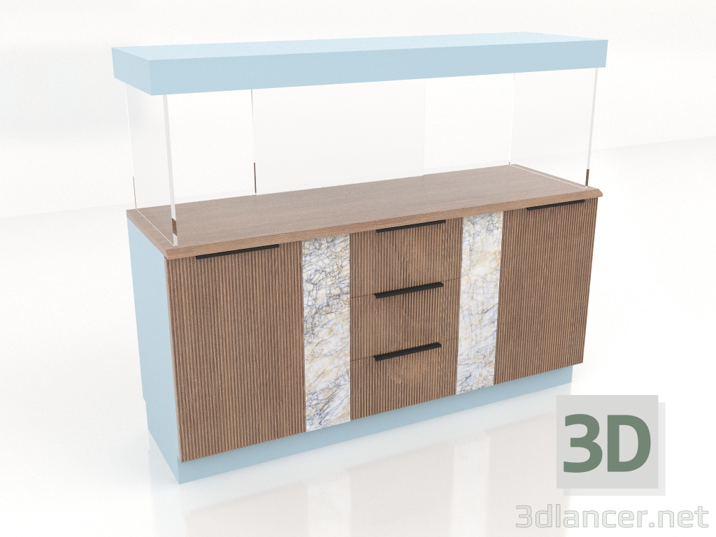 3D modeli Komodin - önizleme