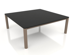 Table basse 94×94 (Bronze, DEKTON Domoos)