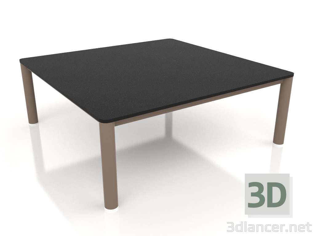 3d model Mesa de centro 94×94 (Bronce, DEKTON Domoos) - vista previa