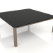 Modelo 3d Mesa de centro 94×94 (Bronze, DEKTON Domoos) - preview