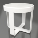 3d model Mesa de centro redonda Ø42 (DEKTON Zenith, Blanco) - vista previa