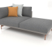 3d model Sofa module, section 2 right (Quartz gray) - preview