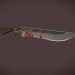 3d SAR knife zombie-crasher model buy - render