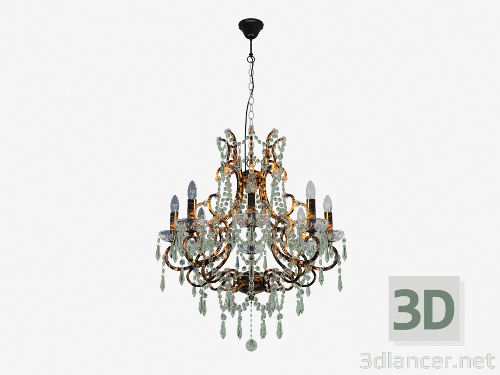 3d model Chandelier CASTLE (DIA903-08-R) - preview