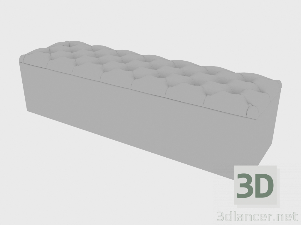 3d модель Скамья SAM BENCH CAPITONNE (160x47xH40) – превью