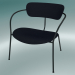 3d model Chair Pavilion (AV11, H 70cm, 65x69cm, Velvet 9 Midnight) - preview