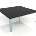 modèle 3D Table basse 94×94 (Bleu gris, DEKTON Domoos) - preview