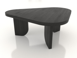 Столик журнальний COBBLE (L, дуб чорний)