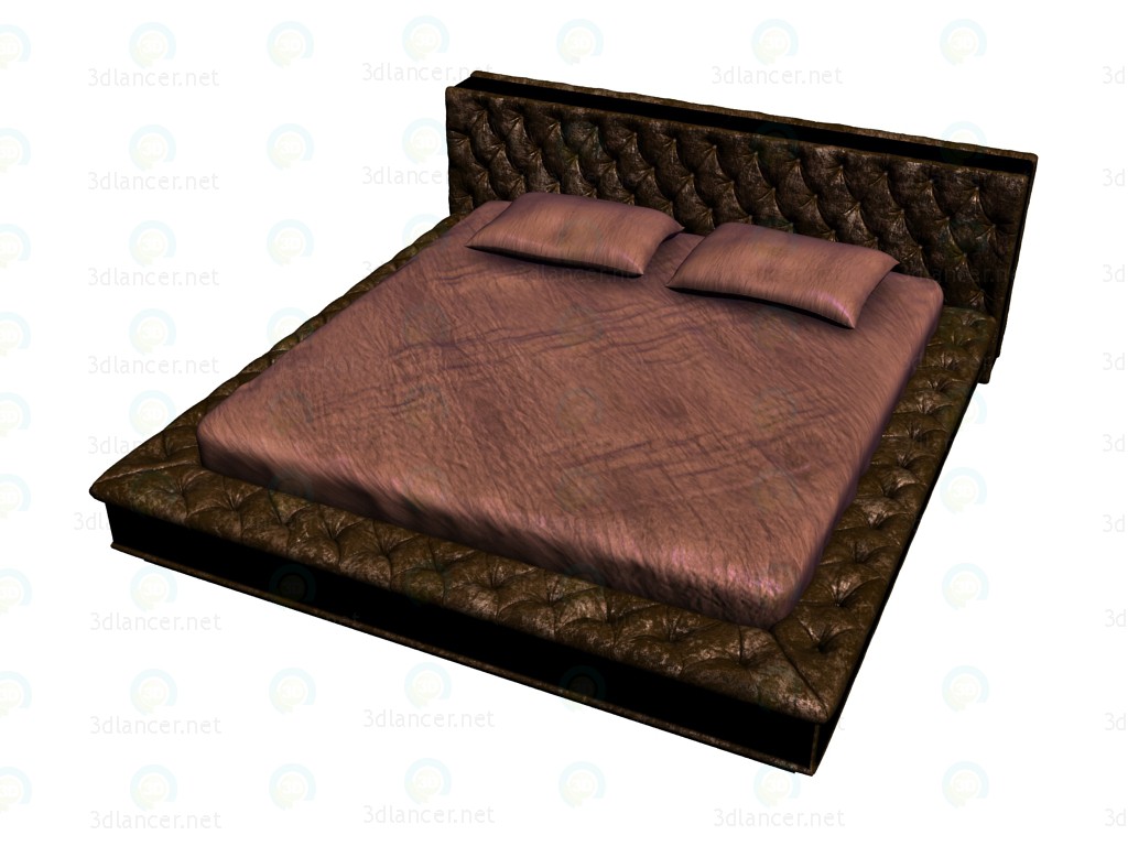 3d model Cama - vista previa