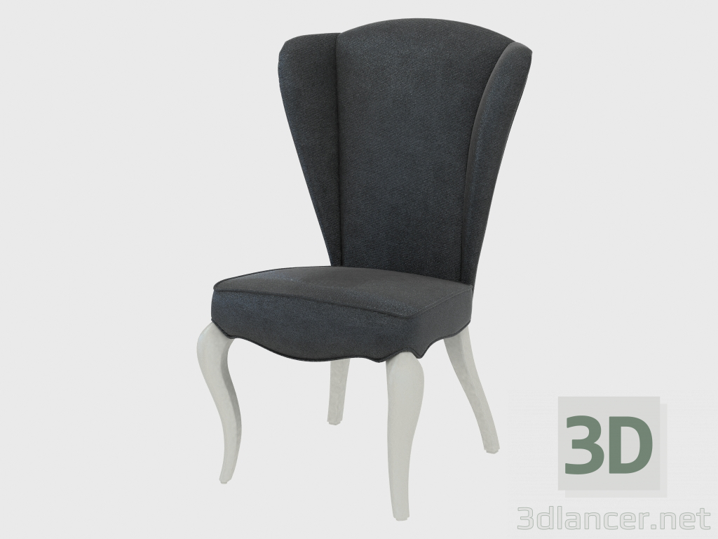 modello 3D Sedia in stile art deco - anteprima