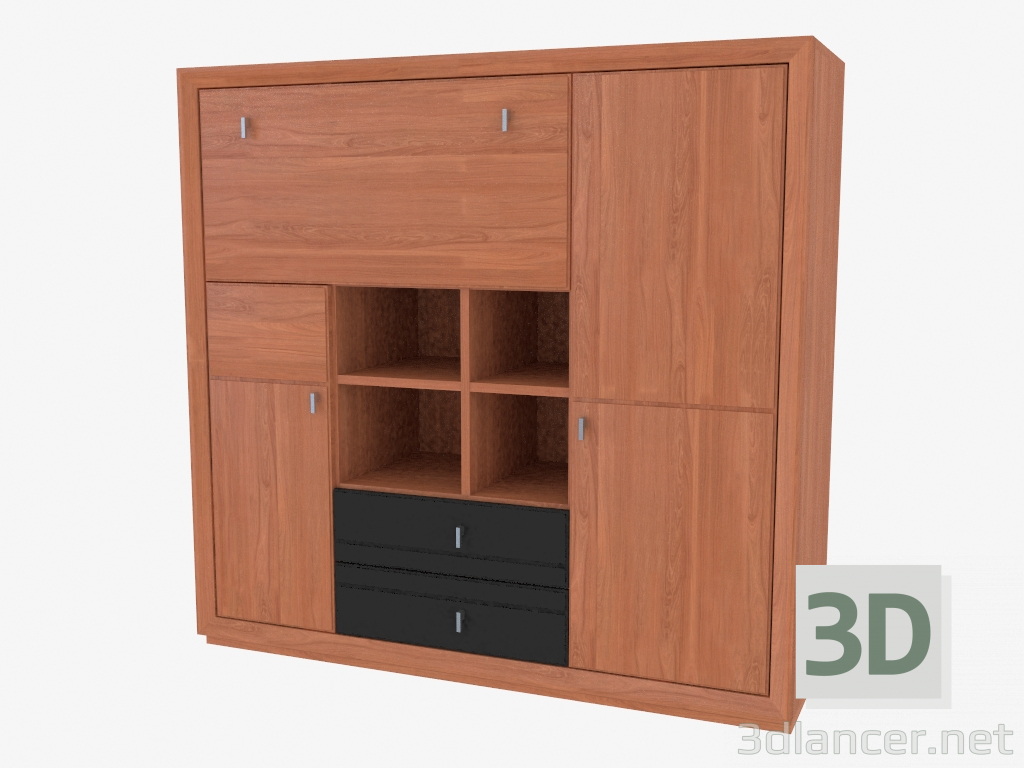 modèle 3D Buffet haut (7460-09) - preview