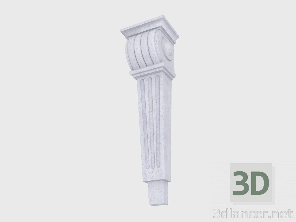 modello 3D Staffa anteriore (FT13K) - anteprima