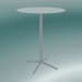 3d model Table MISTER X (9507-71 (Ø80cm), H 108cm, white, white) - preview