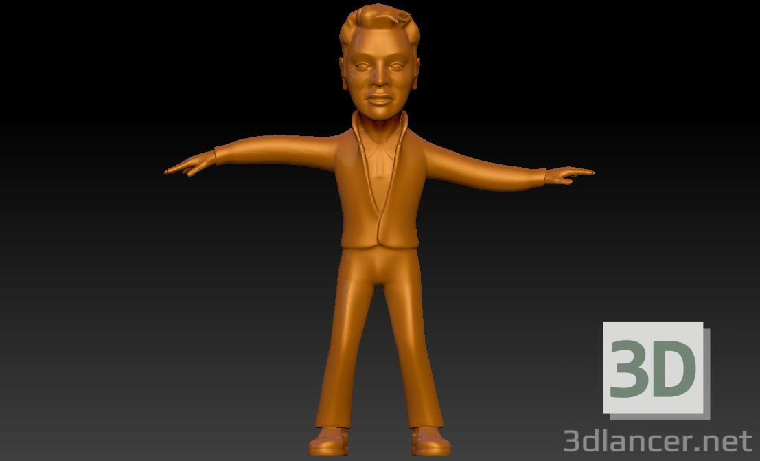 Elvis Tänzer 3D-Modell kaufen - Rendern