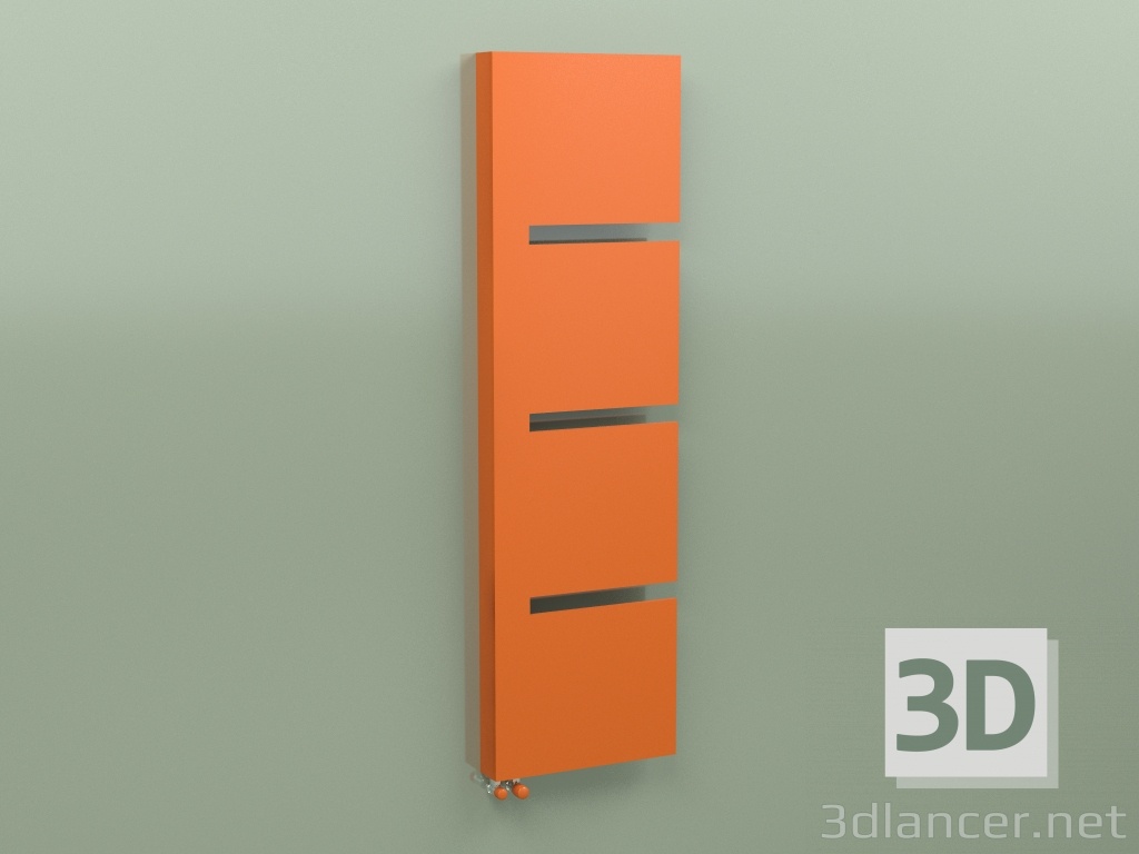 modello 3D Radiator Sequenze (1735х500, arancione - RAL 2004) - anteprima