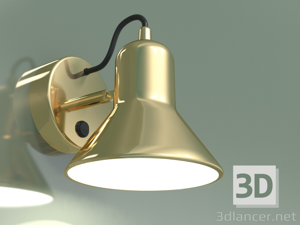 3d model Aplique 20082-1 (oro) - vista previa