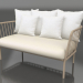 3d model 2-seater sofa (Sand) - preview