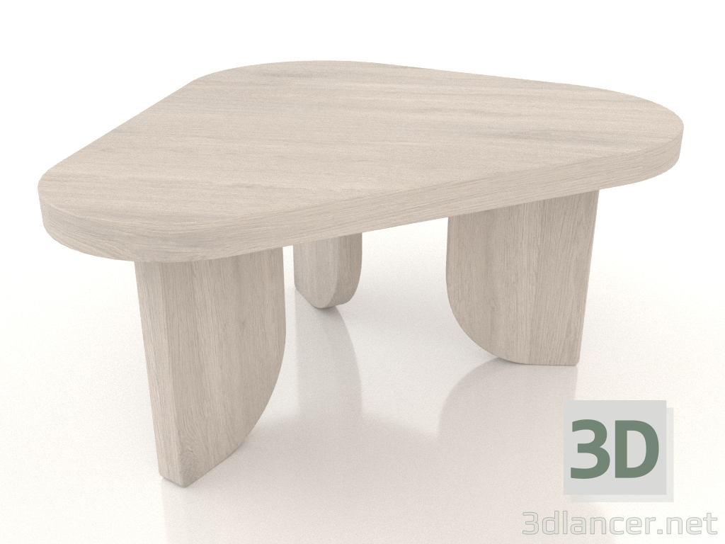 modèle 3D Table basse COBBLE (M, chêne blanchi) - preview modèle 3D Table basse COBBLE (M, chêne blanchi) - preview