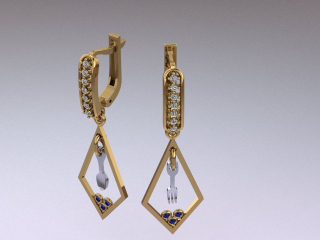 Hunger Games earrings