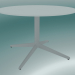 modèle 3D Table MISTER X (9506-51 (Ø70cm), H 50cm, blanche, blanche) - preview