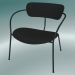 modello 3D Chair Pavilion (AV11, H 70cm, 65x69cm, Velvet 11 stone) - anteprima