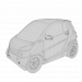 modello 3D di Mini macchina comprare - rendering