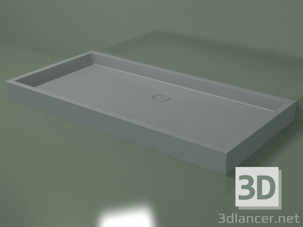 3d model Shower tray Alto (30UA0145, Silver Gray C35, 200x100 cm) - preview