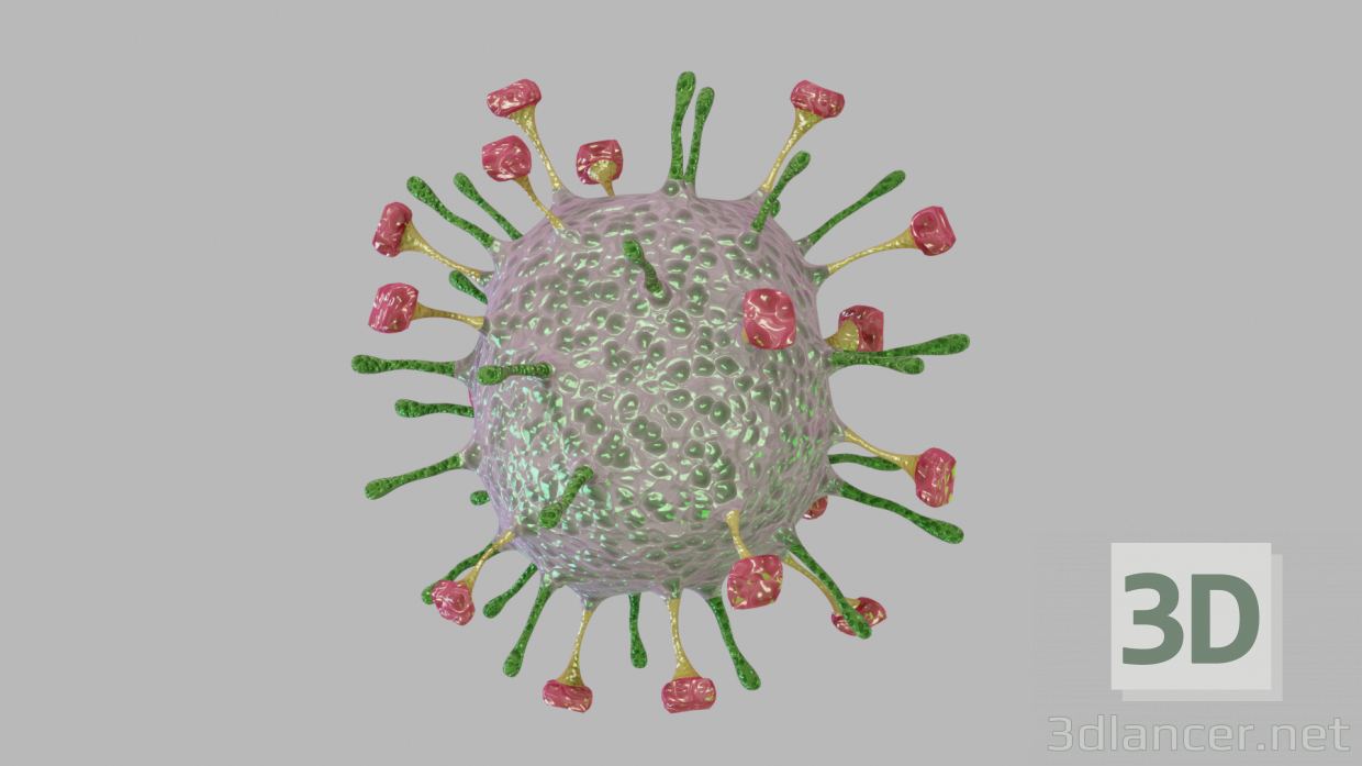 3d Nipah virus model buy - render