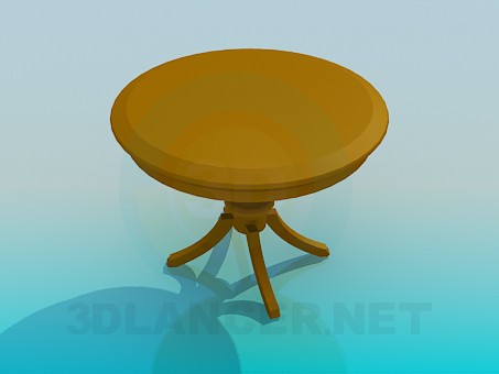 Modelo 3d Mesa-redonda - preview