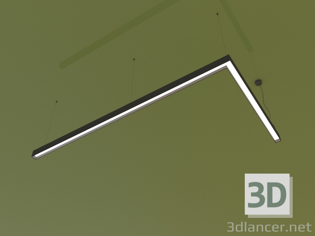 3D Modell Beleuchtungskörper ANGLE L (1000x1930 mm) - Vorschau