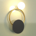 3d model Wall lamp PEARL BK+GD 16002 - preview