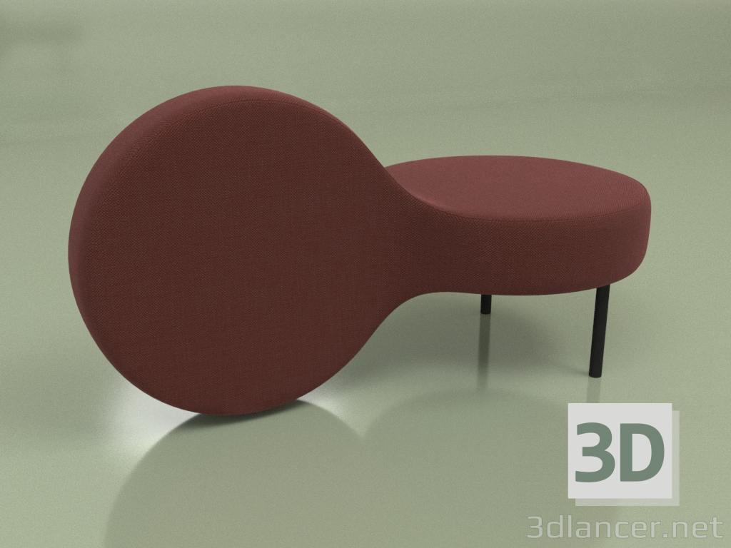 3d model Pouffe LOOP - preview