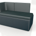 3D Modell Modulares Sofa Kaiva Low KAV6L - Vorschau