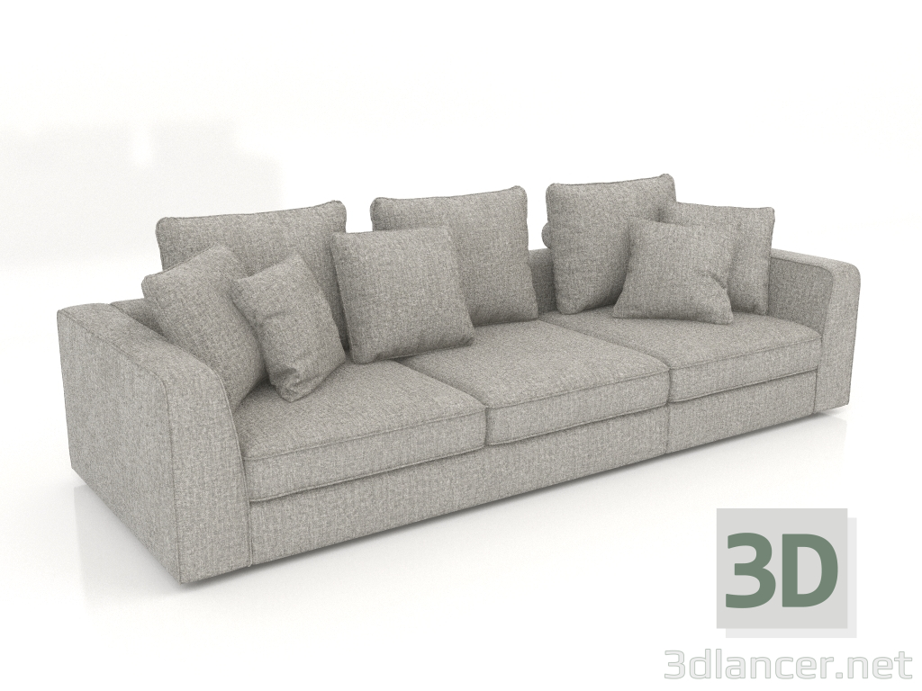 3D Modell Cartier-Sofa 3 (Zeus 4) - Vorschau