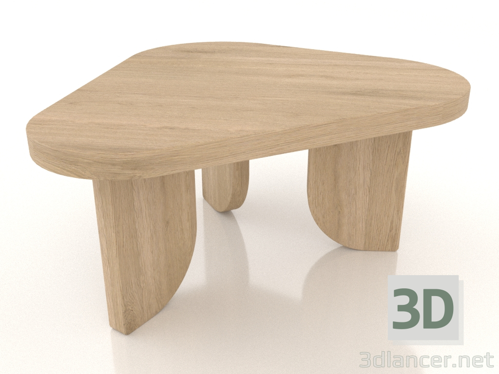 3D modeli Kahve masası COBBLE (M, açık meşe) - önizleme 3D modeli Kahve masası COBBLE (M, açık meşe) - önizleme