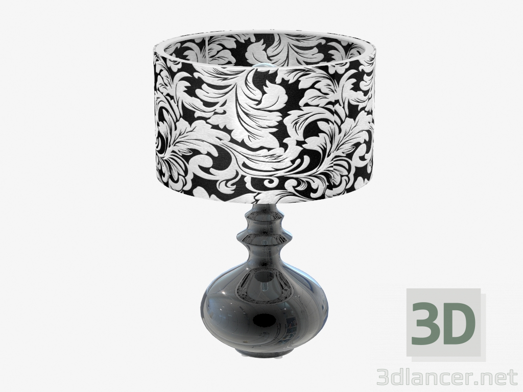 modello 3D Tavolo Lampada - anteprima