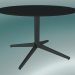 3d model Table MISTER X (9506-51 (Ø70cm), H 50cm, black, black) - preview