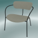 3d model Chair Pavilion (AV11, H 70cm, 65x69cm, Velvet 14 Pearl) - preview