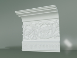 Cornice prefabbricata in gesso KM004-1